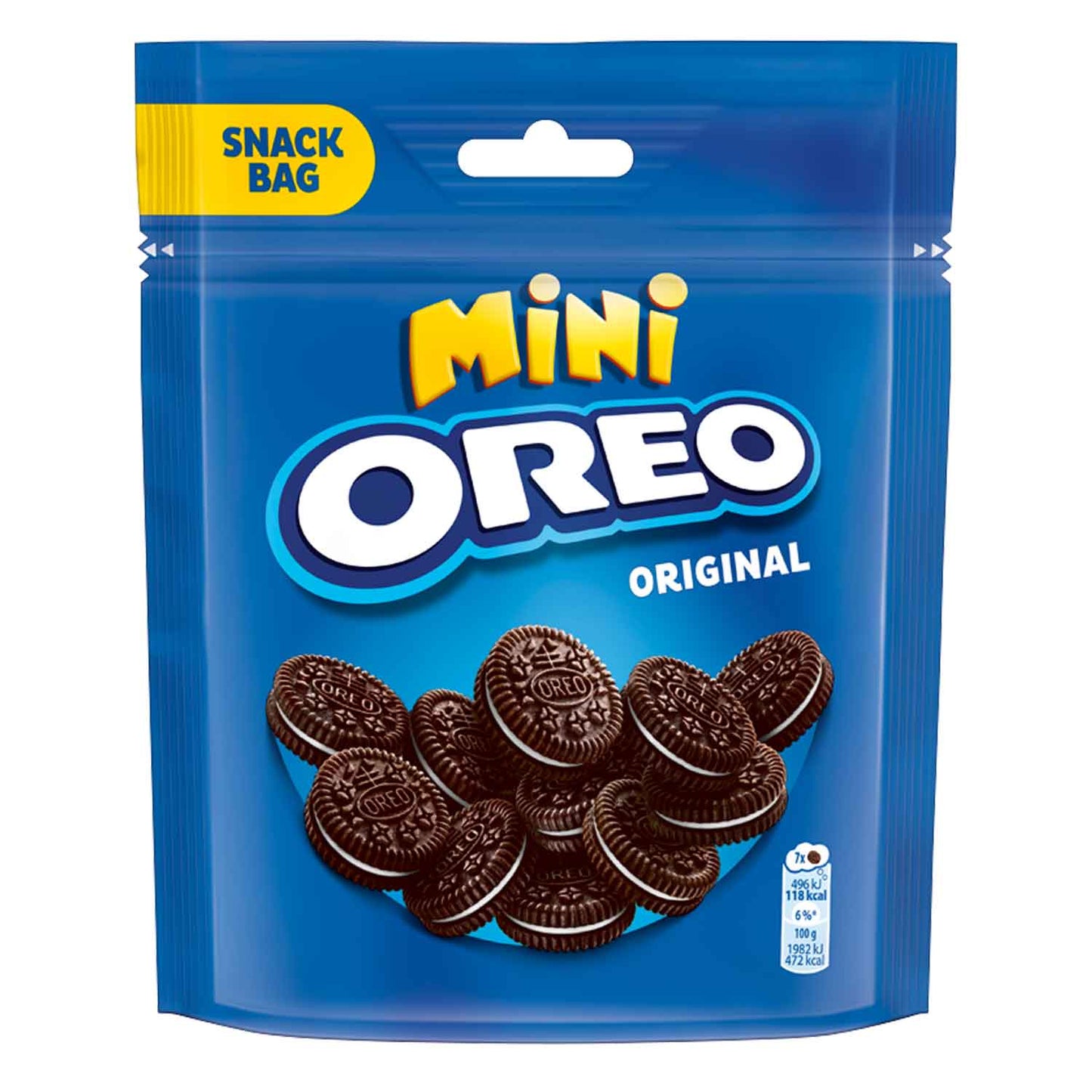 Oreo Original Mini 110g Kakaokekse mit Vanillecremefüllung