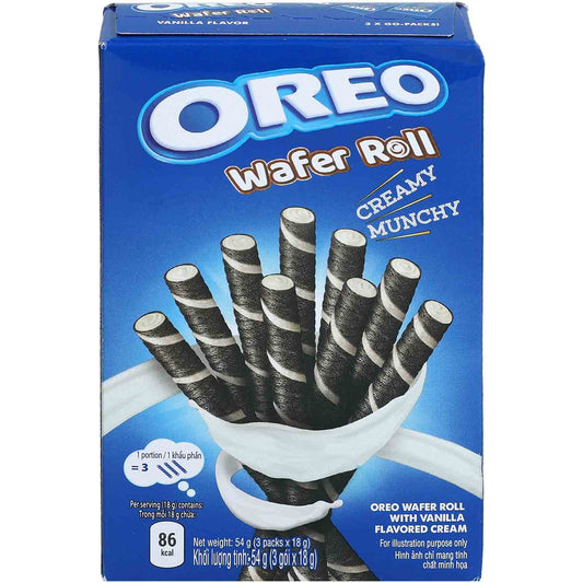 Oreo Wafer Roll Vanilla 54g - Candyshop.ch