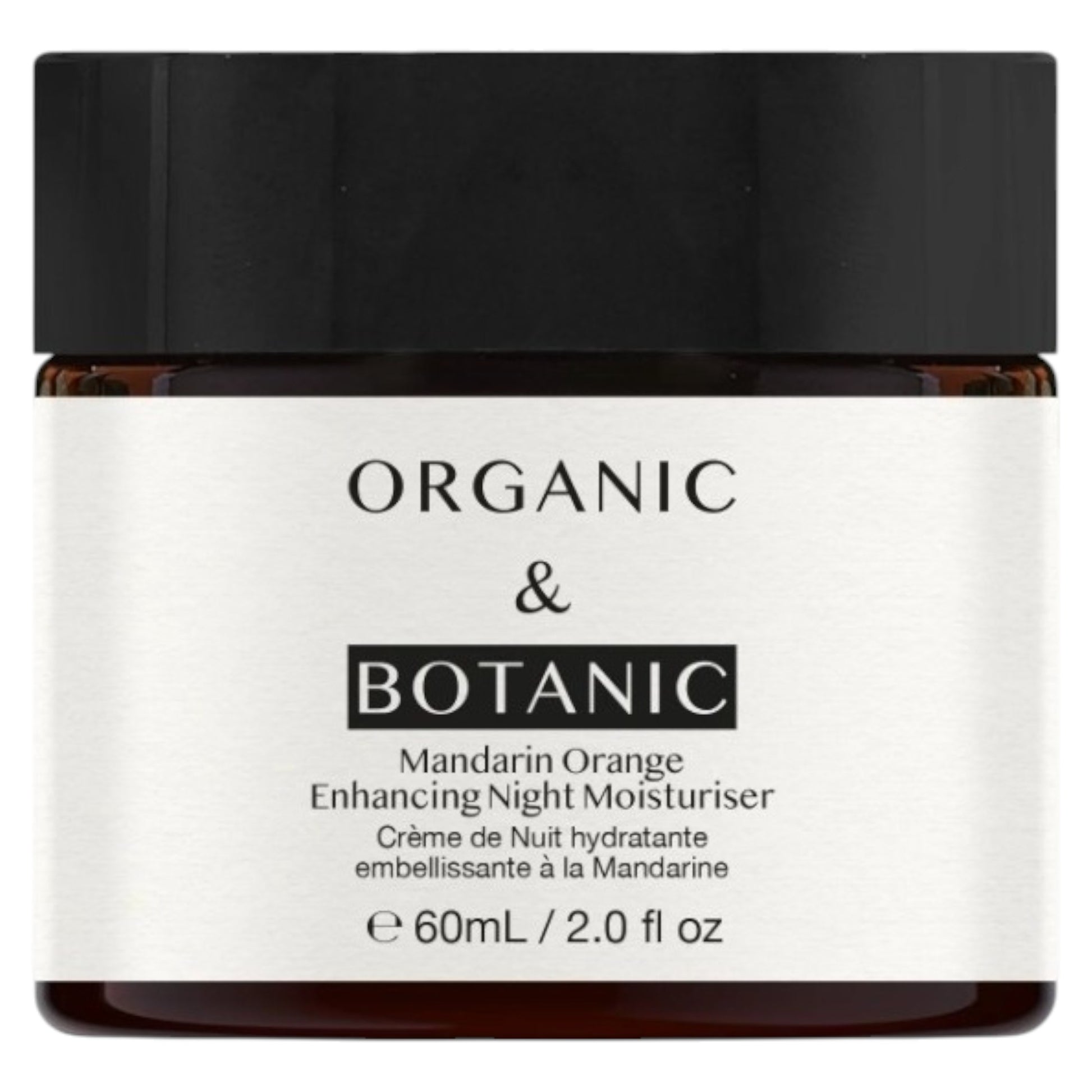 Organic & Botanic Organic & Botanic, Mandarin Orange, Feuchtigkeitsspendend, In der Nacht, Sahne, Für das Gesicht, 60 ml Regu