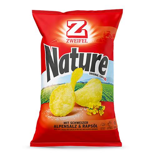 Original Zweifel Chips Nature 175g - Candyshop.ch