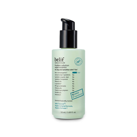 BELIF BELIF Problem Solution Vegan Essence 50 ml Gesichtspflege Essence vegan Kosmetik