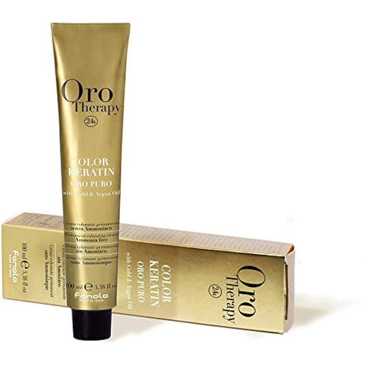 Oro Therapy Oro Therapy, 24k Oro Puro, Ammoniakfrei, Permanente Haarfarbe, 5.6 Light Brown Red, 100 ml Regular