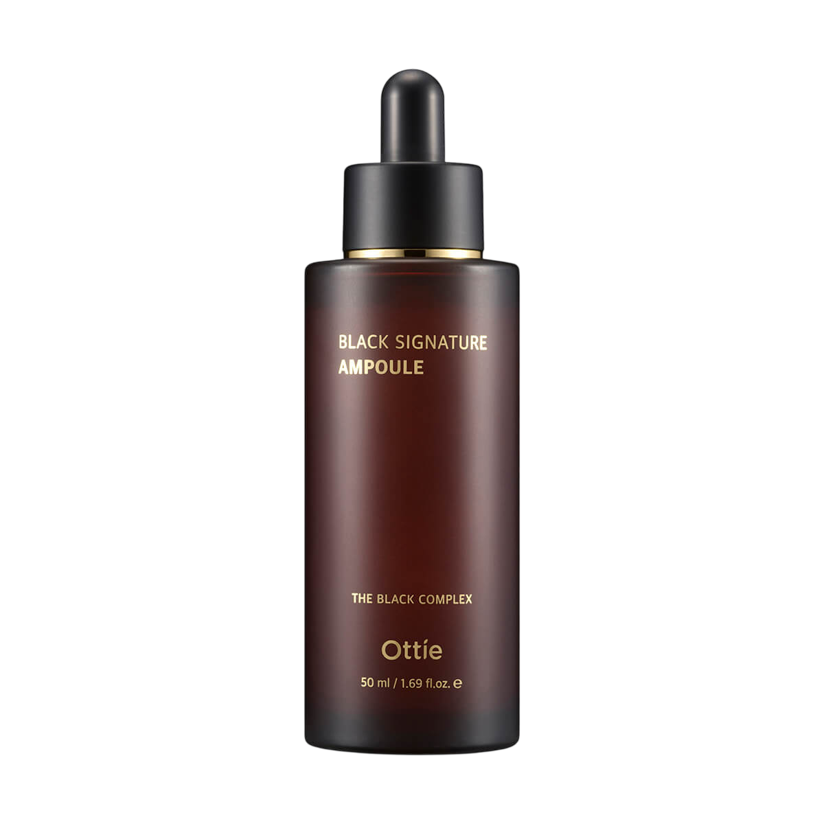 Ottie Ottie, Black Line, Snail Mucin, Hydratisierend & Regenerierend, Tag & Nacht, Serum, Für das Gesicht, 50 ml Regular