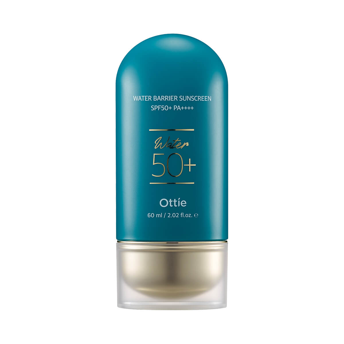 Ottie Ottie, Water Barrier, Hydrating & Moisturising, Sonnencreme, Für das Gesicht, SPF50+, 60 ml Regular