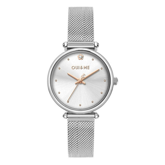OUI & ME ME010296 Only Time Armbanduhr 32 mm Silber