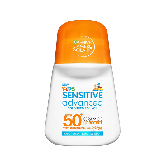 GARNIER GARNIER Niños Sensitive Advanced Colored Roll-On Sonnenschutz SPF 50 50 ml Kosmetik