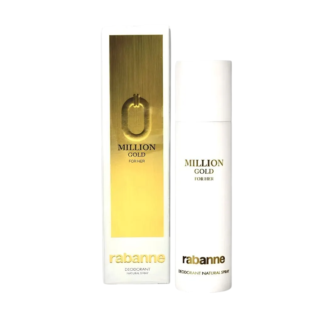Paco Rabanne Paco Rabanne, Million Gold, Deodorant Spray, Für Frauen, 150 ml Regular