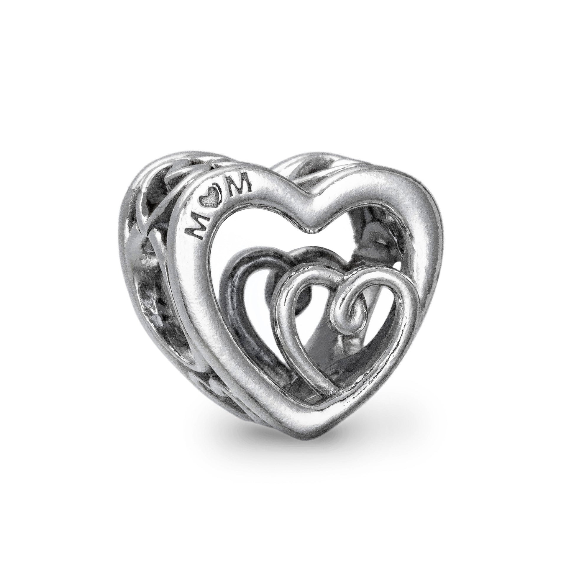 PANDORA ENTWINED INFINITE HEARTS CHARM 790800C00 Schmuck Silber Silver 925°
