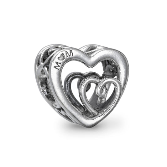 PANDORA ENTWINED INFINITE HEARTS CHARM Damen Charm aus Silber 925 in Silber 790800C00 – Produktansicht