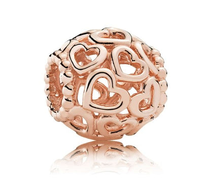 PANDORA HEARTS ALL OVER CHARM 780964 Schmuck Silber Silver 925° ansicht-3