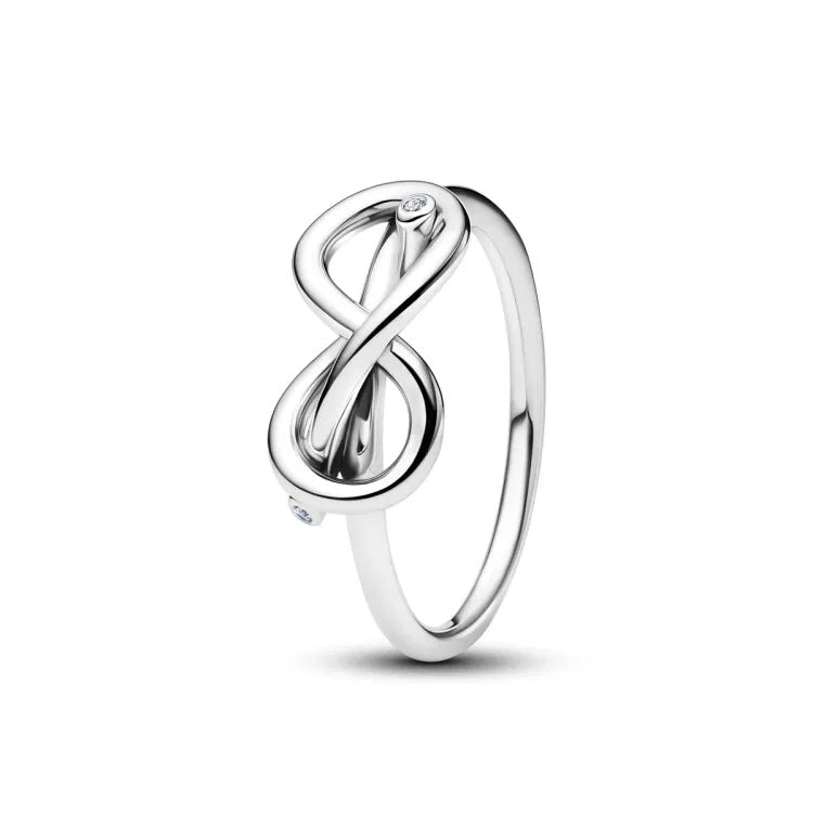PANDORA INFINITY KNOT RING 193759C01-56 Schmuck Silber Silver 925°
