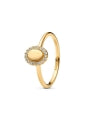 PANDORA JEWELRY Mod. ENGRAVABLE OVAL PAVÉ RING 163800C01-54 Schmuck Silber Silver 925° ansicht-3