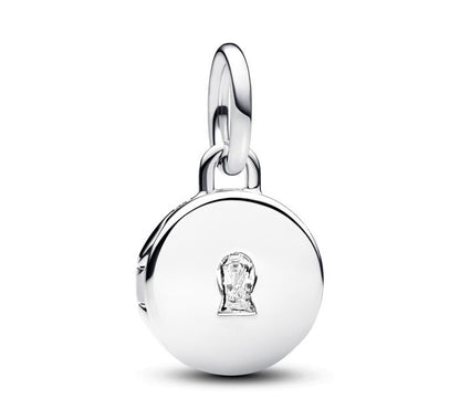 PANDORA JEWELRY Mod. OPENABLE & ENGRAVABLE LOVE LOCKET DANGLE CHARM 793066C01 Schmuck Silber Silver 925°