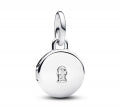 PANDORA JEWELRY Mod. OPENABLE & ENGRAVABLE LOVE LOCKET DANGLE CHARM 793066C01 Schmuck Silber Silver 925° ansicht-3