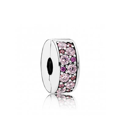 PANDORA Mod. CLEAR PAVÉ CLIP CHARM 791817CZ Schmuck Silber Silver 925°
