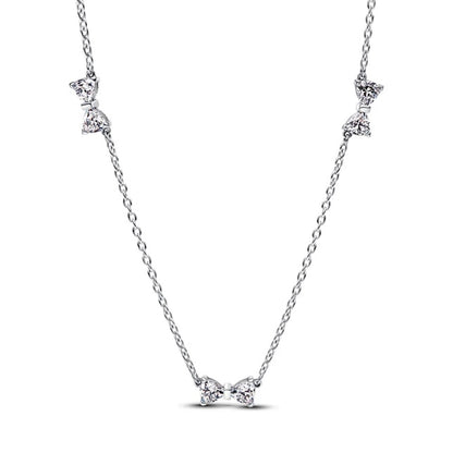 PANDORA Mod. SPARKLING PAVÉ BAR COLLIER NECKLACE 394231C01-40 Schmuck Silber Silver 925°