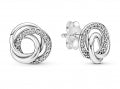 PANDORA Mod. SPARKLING ROUND & SQUARE DROP EARRINGS 291156C01 Schmuck Silber Silver 925° - Case: 40 mm ansicht-3