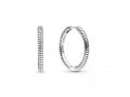 PANDORA MOMENTS HEART HOOP EARRINGS 299532C00 Schmuck Silber Silver 925° ansicht-3