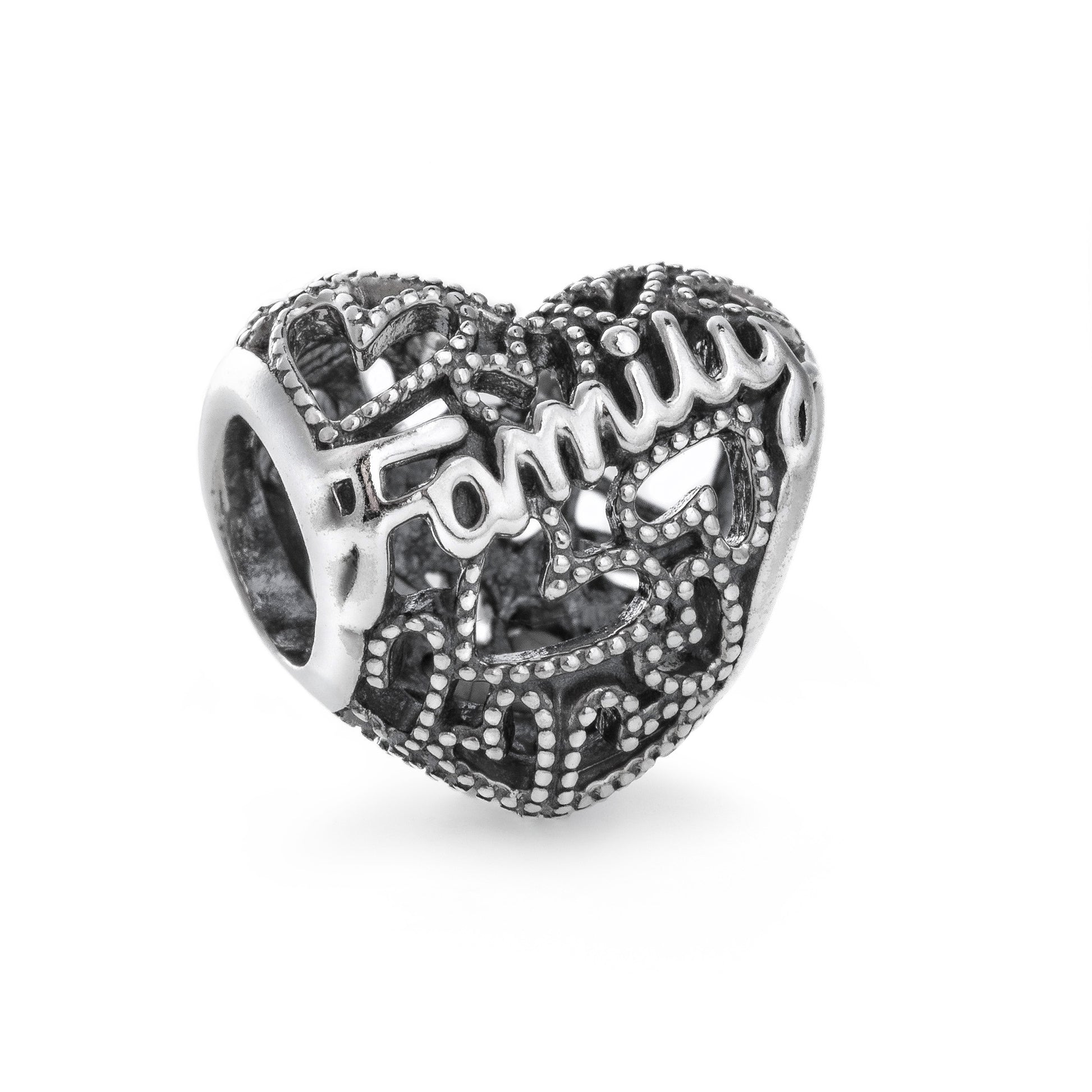 PANDORA MOMENTS OPENWORK FAMILY HEART CHARM 798571C00 Schmuck Silber Silver 925° ansicht-2