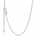 PANDORA MOMENTS SNAKE CHAIN NECKLACE 398283-60 Schmuck Silber Silver 925° ansicht-3