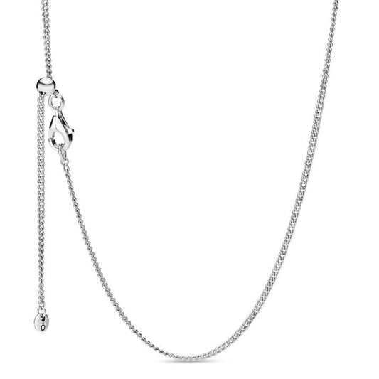 PANDORA MOMENTS SNAKE CHAIN NECKLACE 398283-60 Schmuck Silber Silver 925°