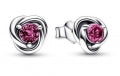 PANDORA OCTOBER BIRTHSTONE ETERNITY CIRCLE STUD EARRINGS 292334C05 Schmuck Silber Silver 925° ansicht-3