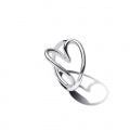 PANDORA ORGANICALLY SHAPED HEART RING 193288C00-54 Schmuck Silber Silver 925° ansicht-3