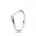 PANDORA POLISHED WISHBONE RING 196314-52 Schmuck Silber Silver 925° ansicht-3