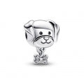 PANDORA PUPPY WITH BONE CHARM 792254C01 Schmuck Silber Silver 925° ansicht-3
