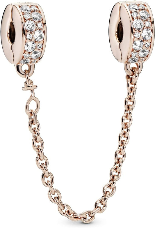 PANDORA SAFETY CHAIN 786322CZ-05 Schmuck Silber Silver 925°