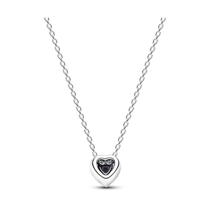 PANDORA SPARKLING BLUE INFINITY HEART COLLIER NECKLACE 398425C03-45 Schmuck Blau Silver 925°