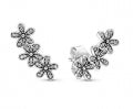 PANDORA SPARKLING DOUBLE HOOP EARRINGS 290744CZ Schmuck Silber Silver 925° ansicht-3