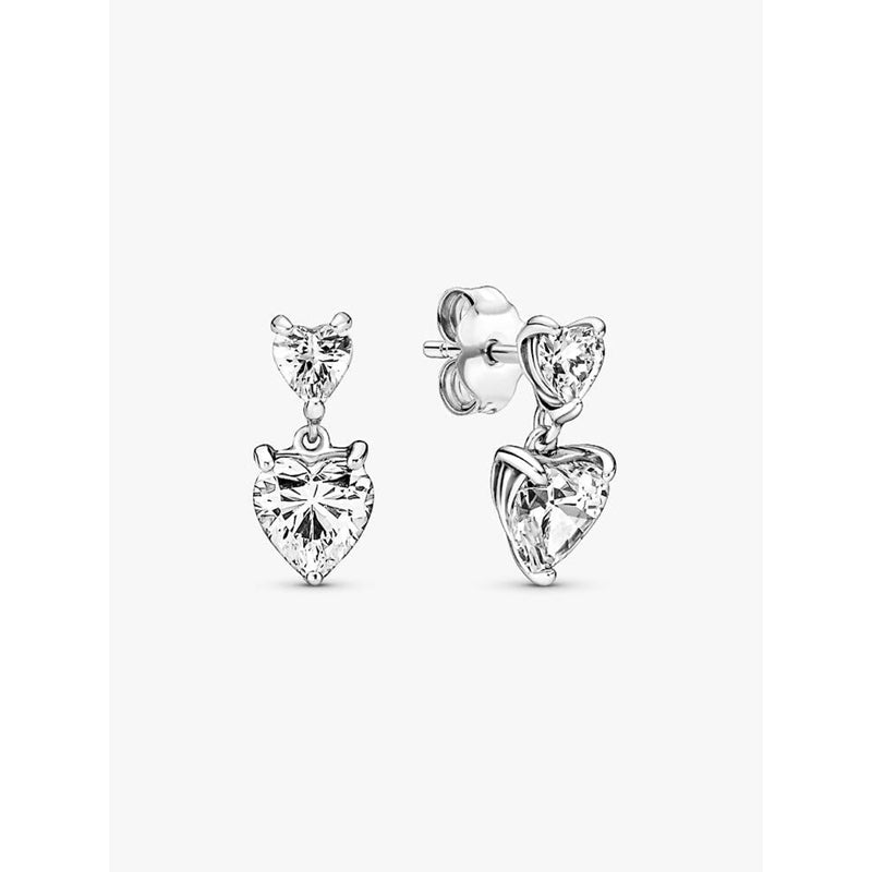 PANDORA SPARKLING DOUBLE HOOP EARRINGS 291199C01 Schmuck Silber Silver 925° - Case: 40 mm ansicht-2