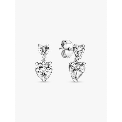 PANDORA SPARKLING DOUBLE HOOP EARRINGS 291199C01 Schmuck Silber Silver 925° - Case: 40 mm ansicht-2