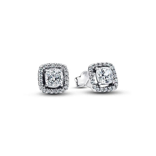 PANDORA SPARKLING DOUBLE HOOP EARRINGS 293551C02 Schmuck Silber Silver 925°