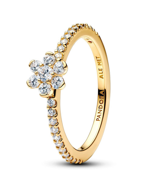 PANDORA SPARKLING FLOWER RING Damen Ring aus Silber 925 in Silber 164499C01-56 – Produktansicht