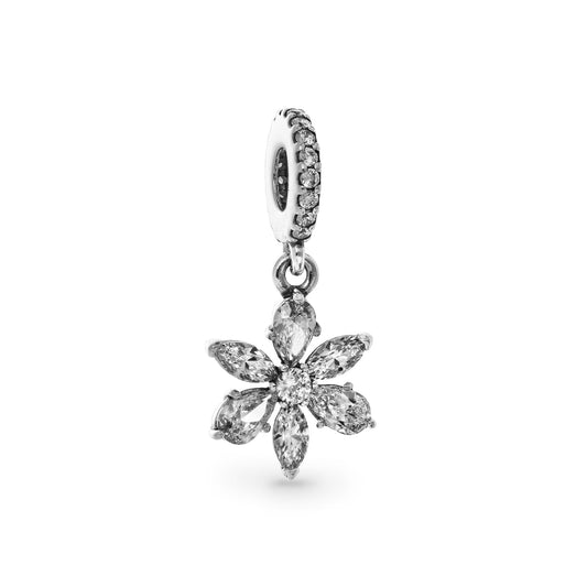 PANDORA SPARKLING HERBARIUM CLUSTER DANGLE CHARM Damen Charm aus Silber 925 in Silber 792382C01 – Produktansicht