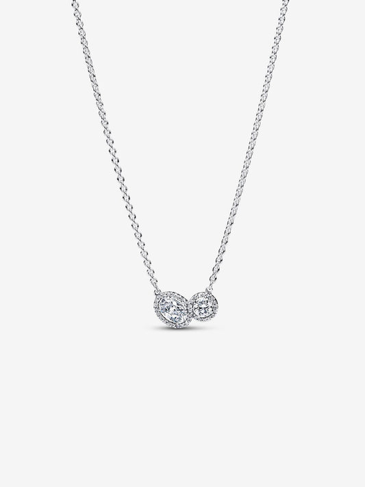 PANDORA SPARKLING INFINITY COLLIER NECKLACE 393776C01-45 Schmuck Silber Silver 925°