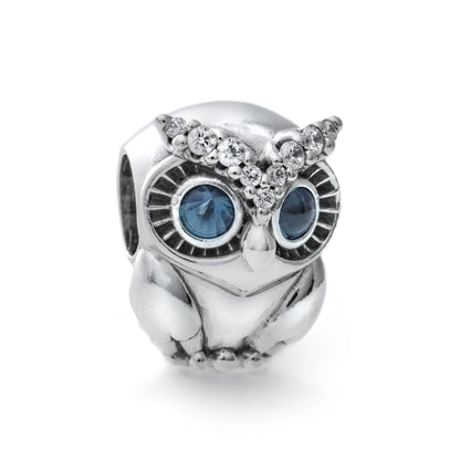 PANDORA SPARKLING OWL CHARM 798397NBCB Schmuck Silber Silver 925°