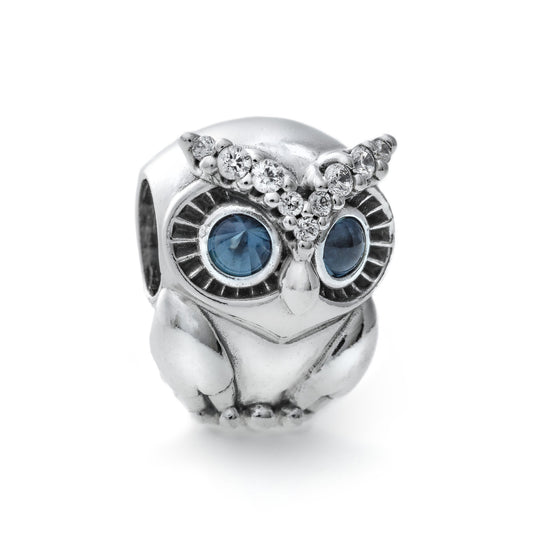 PANDORA SPARKLING OWL CHARM 798397NBCB Schmuck Silber Silver 925°