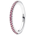 PANDORA SPARKLING PINK BAND RING 192999C02-58 Schmuck Silber Silver 925° ansicht-3