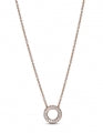 PANDORA SPARKLING PINK HEART COLLIER NECKLACE 387436C01-45 Schmuck Silber Silver 925° ansicht-3