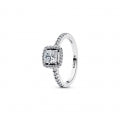 PANDORA SPARKLING SQUARE HALO RING 193555C02-54 Schmuck Silber Silver 925° ansicht-3
