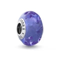 PANDORA WAVY LAVENDER MURANO GLASS CHARM 798875C00 Schmuck Silber Silver 925° ansicht-3