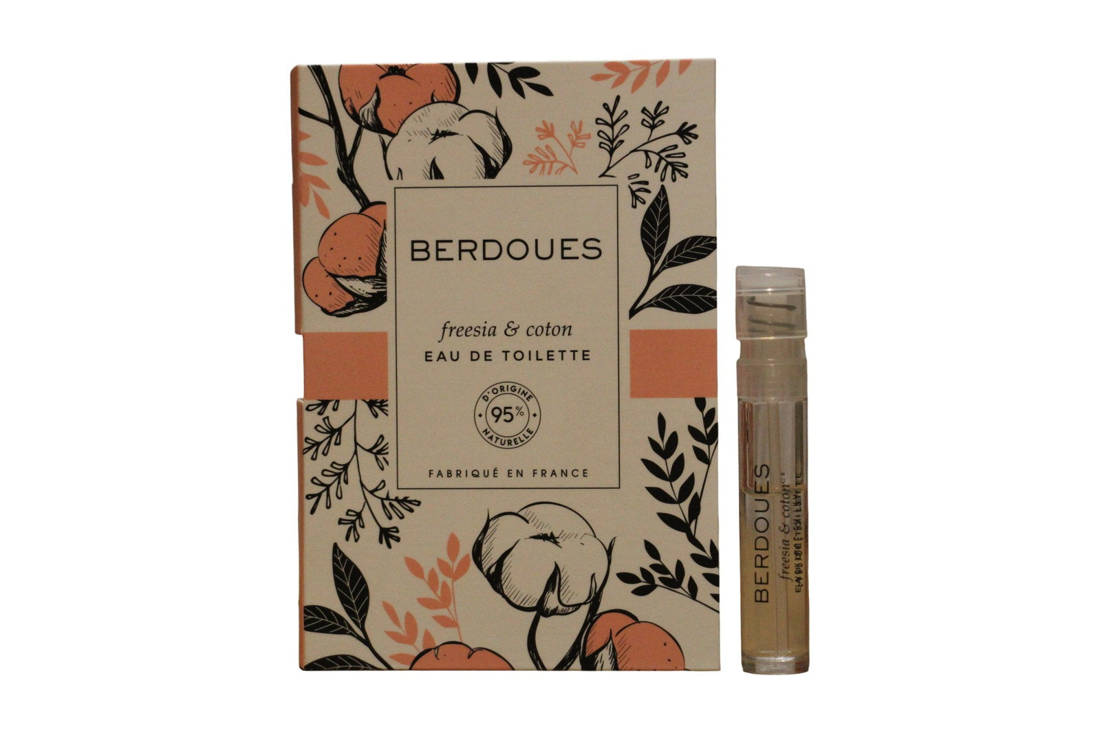 Parfums Berdoues Parfums Berdoues, Freesia & Coton, Eau de Toilette, Unisex, 1.2 ml *Muster Sample