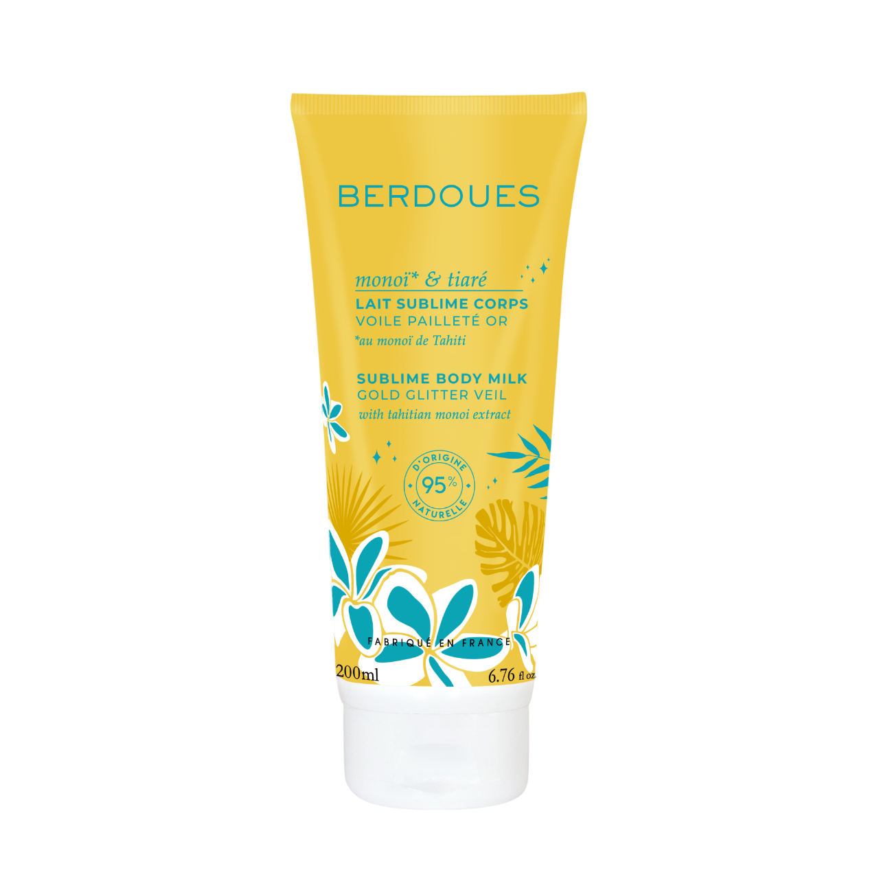 Parfums Berdoues Parfums Berdoues, Monoi & Tiare, Sprudelnd, Körpermilch, 200 ml Regular
