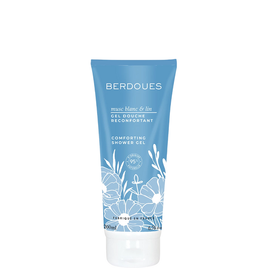 Parfums Berdoues Parfums Berdoues, Musc Blanc Et Lin, Duschgel, 200 ml Regular