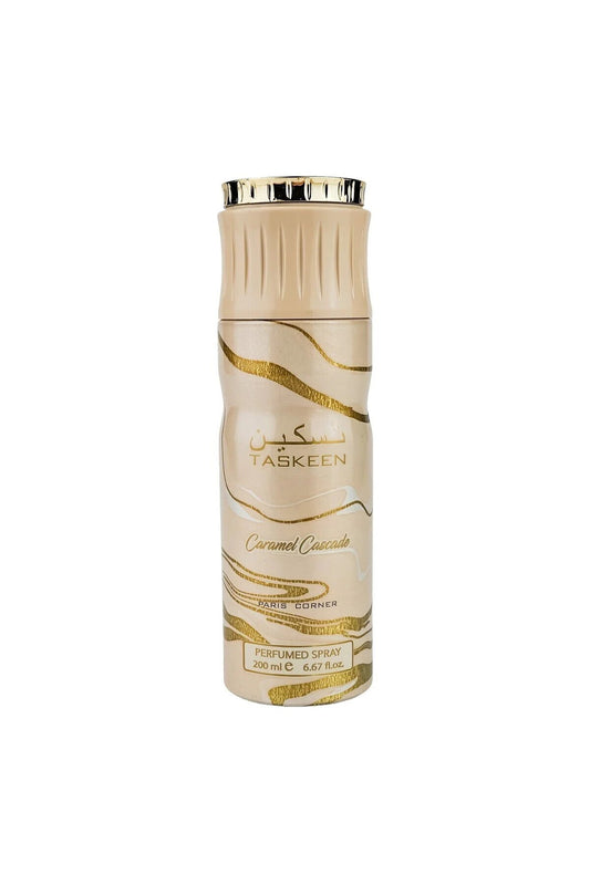 Paris Corner Paris Corner, Taskeen Caramel Cascade, Deodorant Spray, Unisex, 200 ml Regular