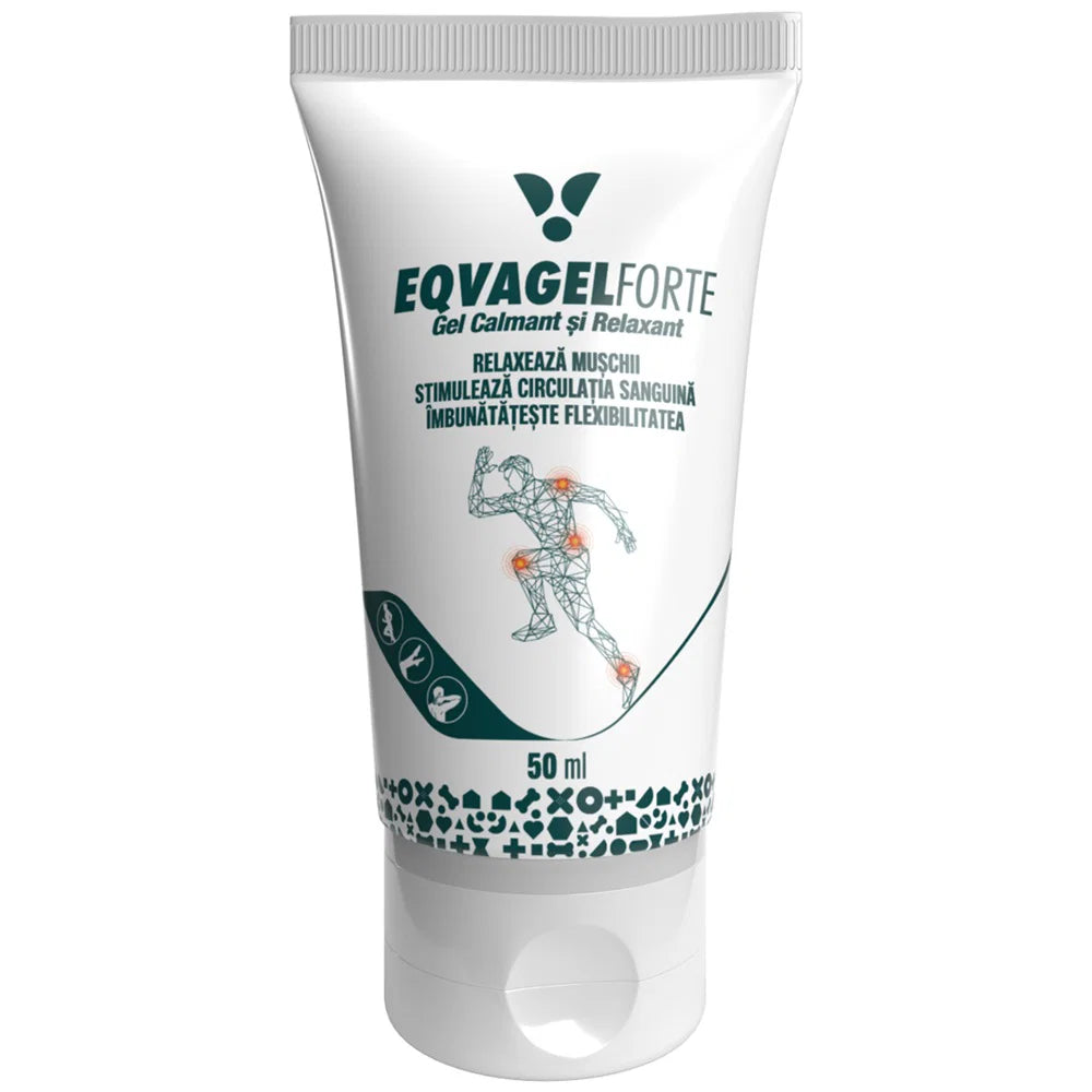 Pasteur Lokales Behandlungsgel Pasteur, Eqvagel Forte, Anti-Inflammatory & Relaxing, Local Treatment Gel, For Muscles, 50 g R