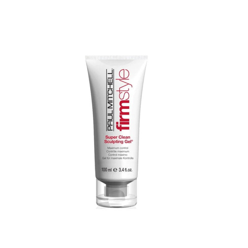 Paul Mitchell Paul Mitchell, Firm Style Super Clean Sculpting, Parabenfrei, Haarstyling-Gel, Zum Stylen, Fester Halt, 100 ml 